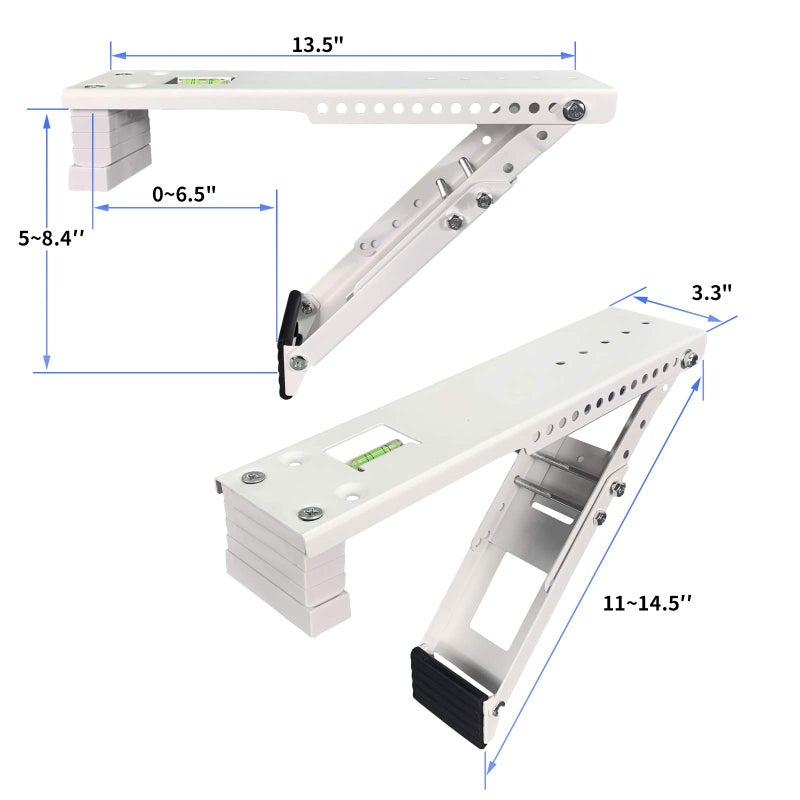 JEACENT AC Window Air Conditioner Support Bracket Light Duty, Up to 85 lbs - Image 4
